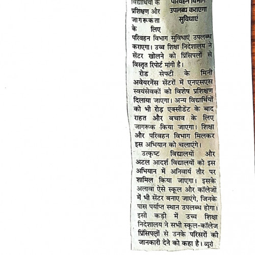 Road Safety News